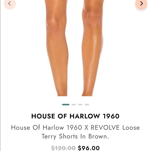 Revolve brown shorts - Picture 5 of 6